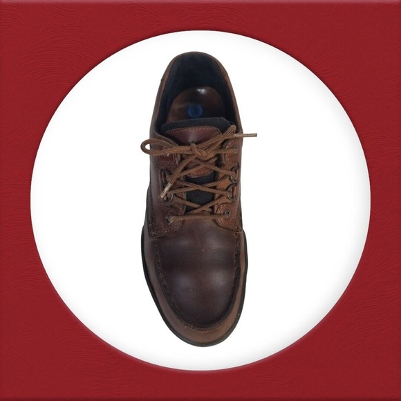 ECCO Track Gore-Tex Brown Leather Lace Up Sneaker Shoes Mens Euro 45‎ US 12 - Picture 10 of 16
